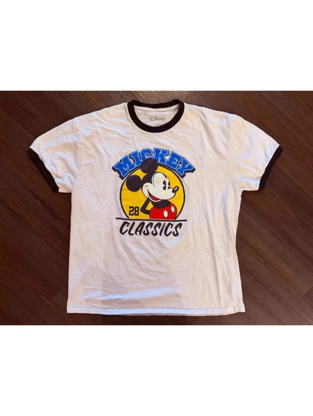 Disney mickey classics t shirt extra large unisex